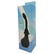 Большая клизма с длинным наконечником черная