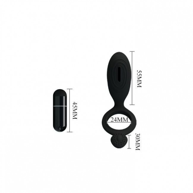 Кольцо-вибратор для клитора Кольцо-вибратор для клитора