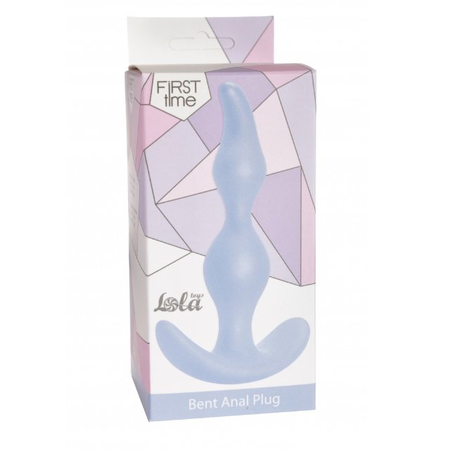 Анальный стимулятор елочка из бархатистого силикона Анальный стимулятор елочка из бархатистого силикона