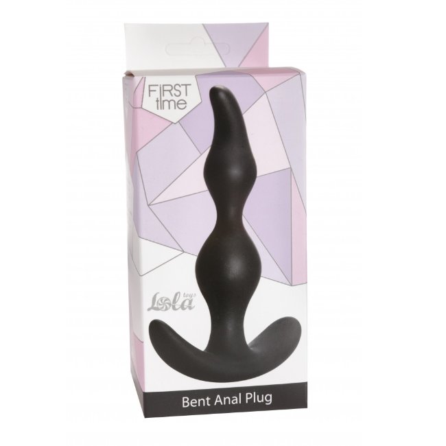 Анальный стимулятор елочка из бархатистого силикона Анальный стимулятор елочка из бархатистого силикона