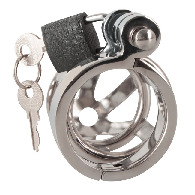 Мужской пояс верности с тремя кольцами