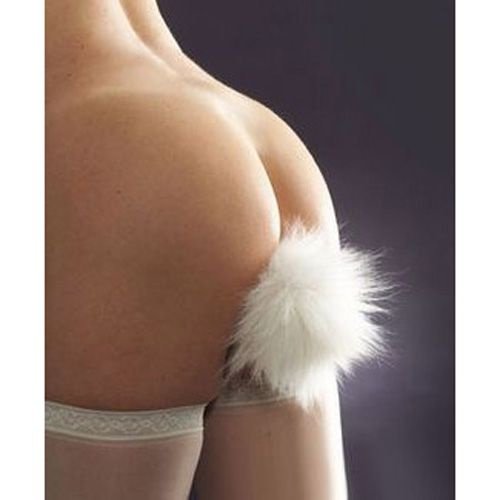 Заячий хвостик для попки