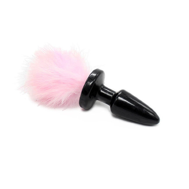 Aнальная пробка с пушистым хвостиком