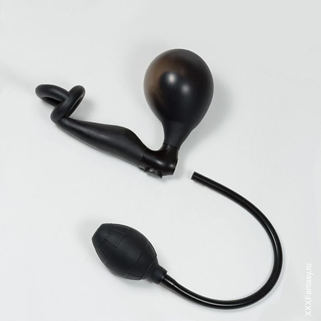 Надувная игрушка для попы с кольцом на член Надувная игрушка для попы с кольцом на член