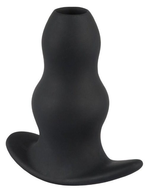 Рельефная анальная пробка с отверстием Рельефная анальная пробка с отверстием