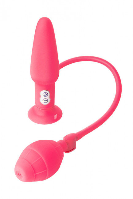 Надувная анальная втулка с вибрацией Надувная анальная втулка с вибрацией