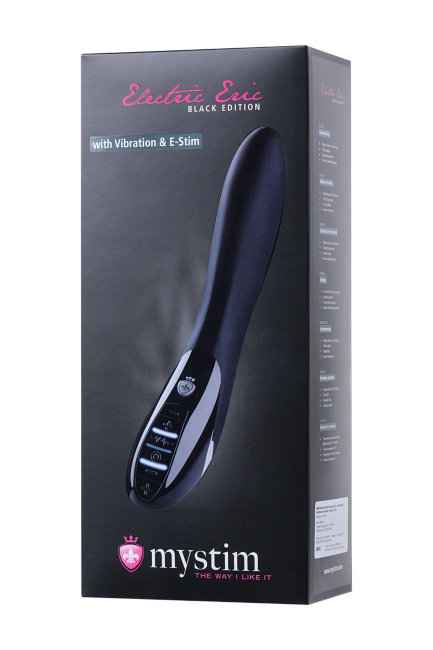 Классический стимулятор с вибрацией и электростимуляцией Классический стимулятор с вибрацией и электростимуляцией