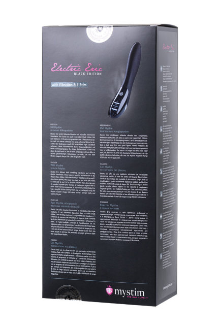 Классический стимулятор с вибрацией и электростимуляцией Классический стимулятор с вибрацией и электростимуляцией