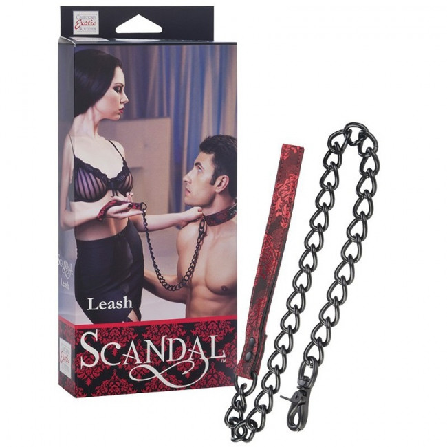 Поводок с цепью