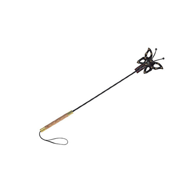 Стек со шлёпалкой из лаковой кожи Стек со шлёпалкой из лаковой кожи