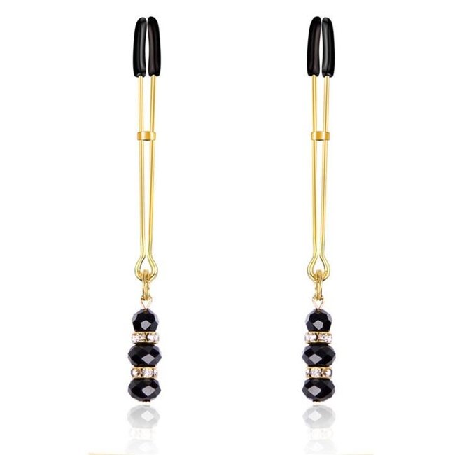 БДСМ зажимы с бусинами