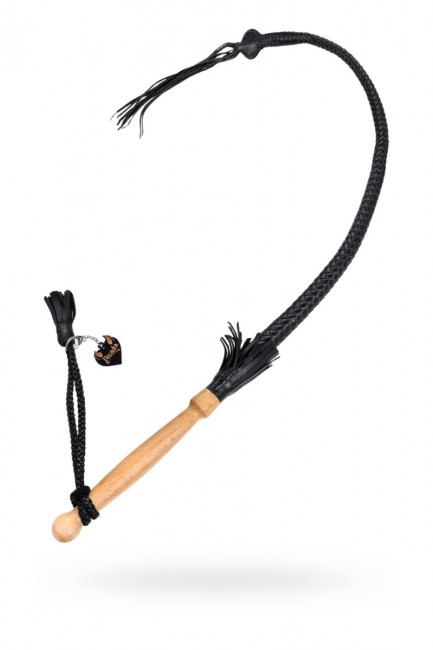 Плетеный кнут из натуральной кожи