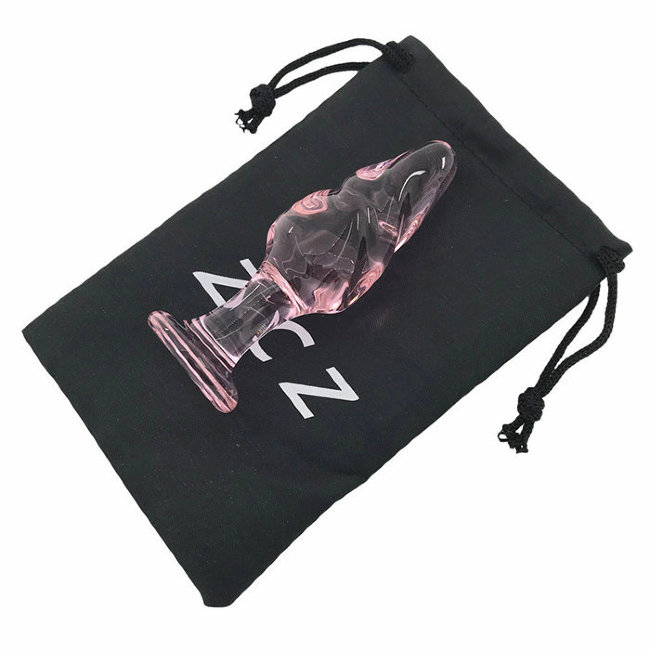 Анальная пробка с витой головкой