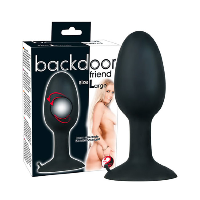 Крупная анальная пробка со смещенным центром тяжести