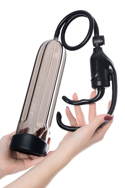 Помпа для пениса с рычагом для откачки воздуха