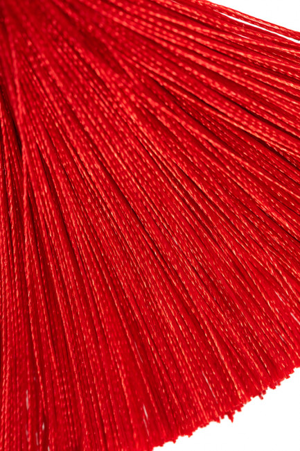 Зажимы-вилки с кисточками из шелка Зажимы-вилки с кисточками из шелка