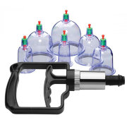 Вакуумная механическая помпа с 6 насадками