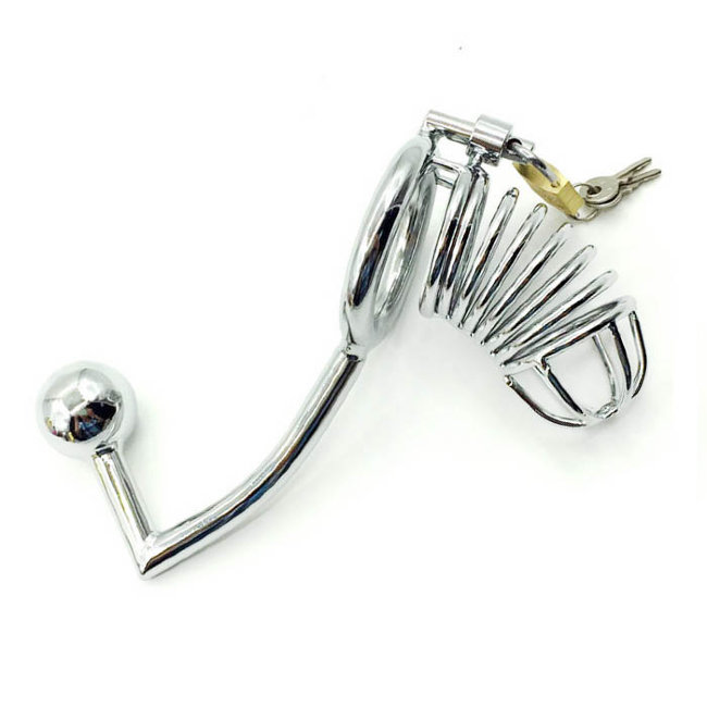 Клетка на пенис с анальным шаром Клетка на пенис с анальным шаром