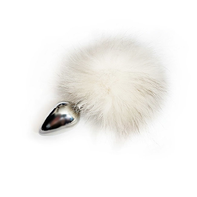 Анальная пробка с пушистым хвостом