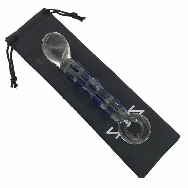 Изогнутый стеклянный фаллоимитатор