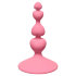 Рельефная анальная игрушка с присоской