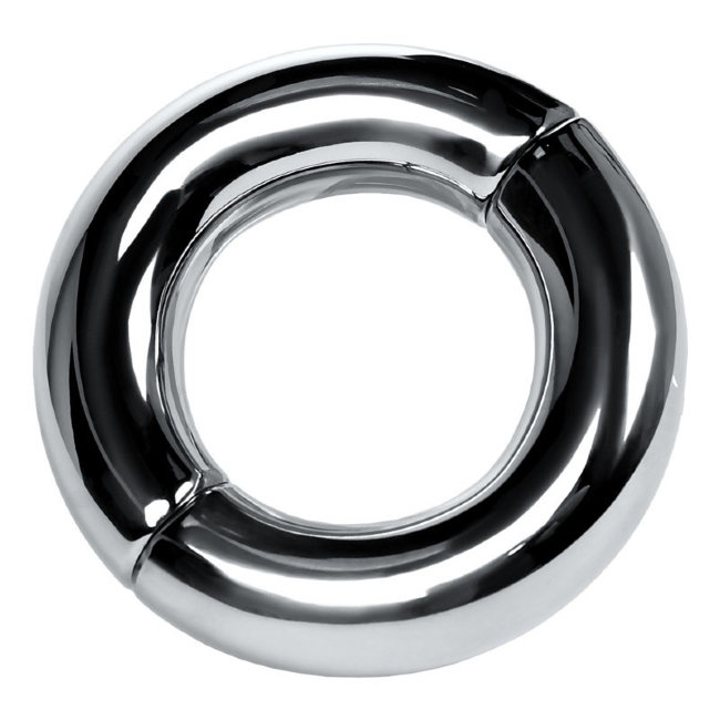 Металлическое кольцо утяжелитель на мошонку Металлическое кольцо утяжелитель на мошонку