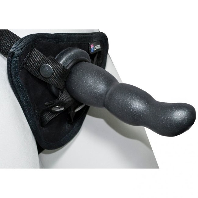 ​Страпон насадка рельефная для анала