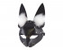 БДСМ маска зайки с пушком на ушках
