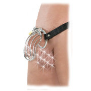 Металлический пояс верности для мужчин на ремне The Prisoner