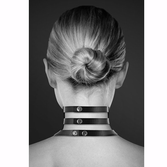 Fetish ошейник трехполосный Fetish ошейник трехполосный