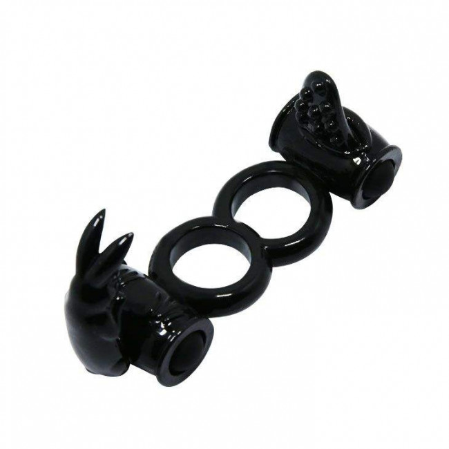 Двойное эрекционное виброкольцо Sweet Ring Двойное эрекционное виброкольцо Sweet Ring